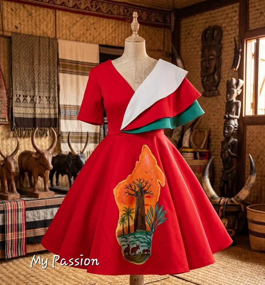 Malagasy Aho — Robe, création My Passion Madagascar