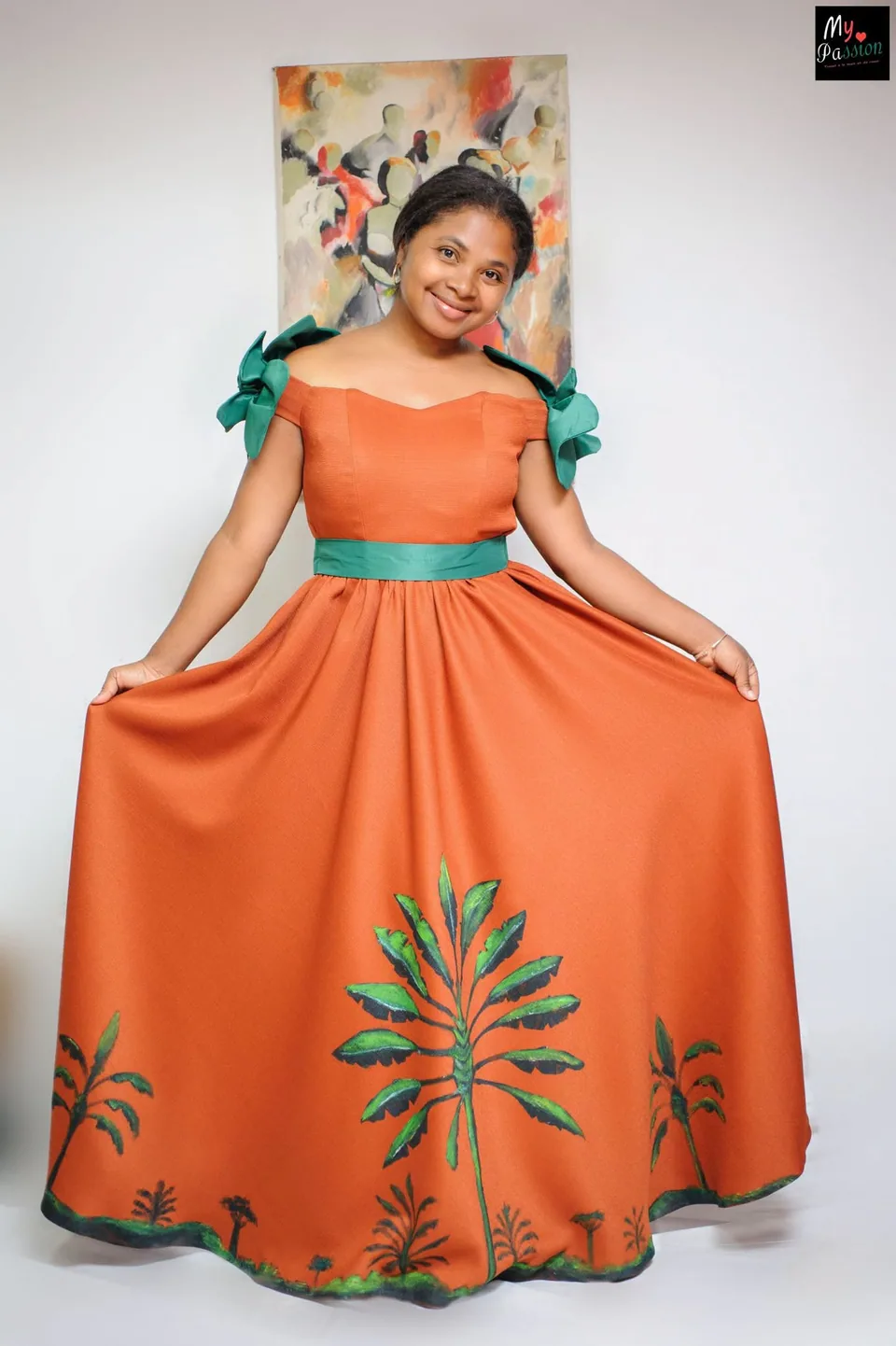 Mirana — Robe, création My Passion Madagascar
